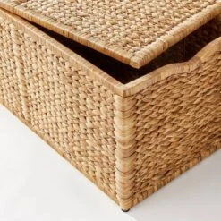 Natural Woven Storage Bench - Threshold™ Designed With Studio McGee: Metal Frame, Fish Scale Pattern, No Assembly Required 6 Natural Woven Storage Bench - Threshold™ Designed With Studio McGee: Metal Frame, Fish Scale Pattern, No Assembly Required -Beauty House GUEST a6e6878e 6b8c 4d6f b297 bceeff97cca7