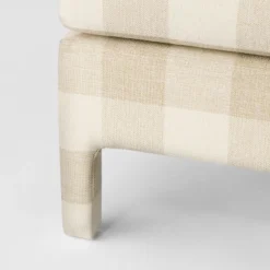 Bellfield Fully Upholstered Bench Checkered - Threshold™ Designed With Studio McGee -Beauty House GUEST aa01d626 8daa 424b b2db 3bcc89b4132f