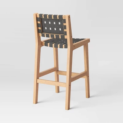 Colton 2pk Bar Height Strapping Dining Chairs - Threshold™ Designed With Studio McGee 2 Colton 2pk Bar Height Strapping Dining Chairs - Threshold™ Designed With Studio McGee - Image 2