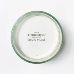 Clear Glass Santal & Ginger Candle White - Threshold™ Designed With Studio McGee -Beauty House GUEST aa8a006b a600 42b9 8c15 46a5e119129d 1