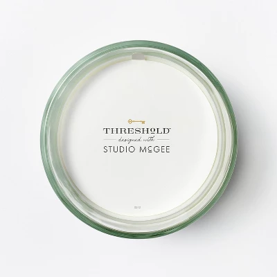 Clear Glass Cypress & Juniper Candle White - Threshold™ Designed With Studio McGee 3 Clear Glass Cypress & Juniper Candle White - Threshold™ Designed With Studio McGee - Image 3