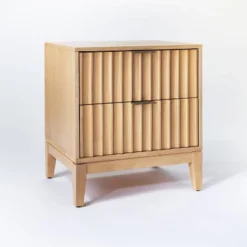 Thousand Oaks Wood Scalloped End Table With Drawers - Threshold™ Designed With Studio McGee 13 Thousand Oaks Wood Scalloped End Table With Drawers - Threshold™ Designed With Studio McGee -Beauty House GUEST b1016a0e 6edf 4061 a9c6 028465971ed1