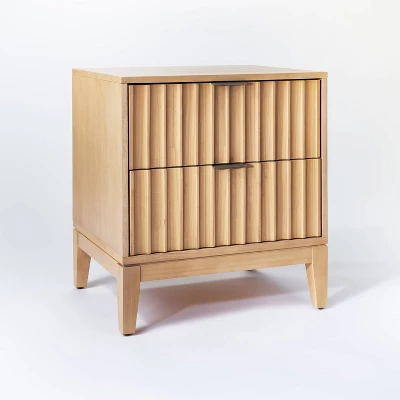 Thousand Oaks Wood Scalloped End Table With Drawers - Threshold™ Designed With Studio McGee 7 Thousand Oaks Wood Scalloped End Table With Drawers - Threshold™ Designed With Studio McGee - Image 7