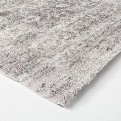 Millcreek Distressed Vintage Persian Rug Charcoal - Threshold™ Designed With Studio Mcgee 2 Millcreek Distressed Vintage Persian Rug Charcoal - Threshold™ Designed With Studio Mcgee - Image 2