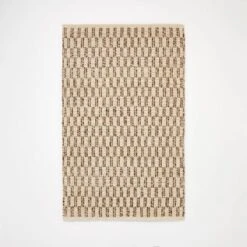 Checkered Stripe Rug Brown - Threshold™ Designed With Studio McGee 8 Checkered Stripe Rug Brown - Threshold™ Designed With Studio McGee -Beauty House GUEST b2864ce6 6869 48dc 80bf 0c1c5704bc0f