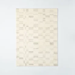 Irregular Checkerboard Tufted Rug Cream - Threshold™ Designed With Studio McGee -Beauty House GUEST b8cc5660 37ab 492b a317 82a9c1af99a8