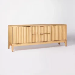 Thousand Oaks Wood Scalloped TV Stand For TVs Up To 60" - Threshold™ Designed With Studio McGee -Beauty House GUEST bab6365e 5801 4762 be7e 6bd520bc9504