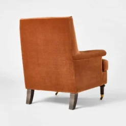 Mercer Rolled Upholstered Armchair With Casters - Threshold™ Designed With Studio McGee 12 Mercer Rolled Upholstered Armchair With Casters - Threshold™ Designed With Studio McGee -Beauty House GUEST be2dde32 1662 43fb 8f4d 74b05694fc43