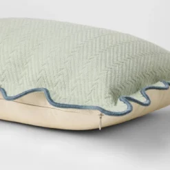 Lumbar Textured Easter Herring Bone Pillow Green Mirage - Threshold™ Design With Studio McGee 5 Lumbar Textured Easter Herring Bone Pillow Green Mirage - Threshold™ Design With Studio McGee -Beauty House GUEST bed71eaf ac82 4db1 90ec 141ef94dc8a8