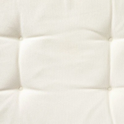 Elden Wood Bench With Woven Back And Loose Cushion Seat - Threshold™ Designed With Studio McGee 5 Elden Wood Bench With Woven Back And Loose Cushion Seat - Threshold™ Designed With Studio McGee - Image 5