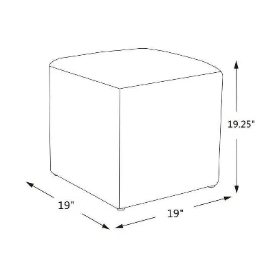 Lynwood Square Upholstered Cube - Threshold™ Designed With Studio McGee 6 Lynwood Square Upholstered Cube - Threshold™ Designed With Studio McGee - Image 6