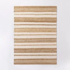 Riverton Striped Jute/Wool Area Rug Tan - Threshold™ Designed With Studio McGee -Beauty House GUEST ca3cf1e5 65fa 4902 9ec7 da5ec1583349
