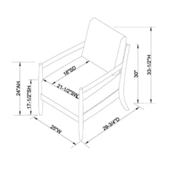 Park Valley Ladder Back Wood Arm Accent Chair - Threshold™ Designed With Studio McGee 13 Park Valley Ladder Back Wood Arm Accent Chair - Threshold™ Designed With Studio McGee -Beauty House GUEST ce32bc3c bd47 42a8 bac8 4fae9f0aa812