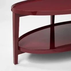 Coffee Table Lacquer Finish Dark Red - Threshold™ Designed With Studio McGee 6 Coffee Table Lacquer Finish Dark Red - Threshold™ Designed With Studio McGee -Beauty House GUEST ce670419 8099 4ba8 ac11 cfda965fcab5