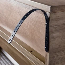 Brandeis Woven Console Table Brown - Threshold™ Designed With Studio McGee -Beauty House GUEST ce79aeaf 8c9e 4685 b676 c1f161a6ad3a