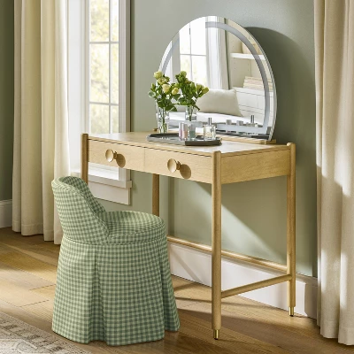 Teen Vanity Chair - Threshold™ Designed With Studio McGee 1 Teen Vanity Chair - Threshold™ Designed With Studio McGee