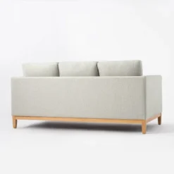Woodland Hills Wood Base Sofa Light Gray - Threshold™ Designed With Studio McGee -Beauty House GUEST cf216435 12e4 4402 89c7 6ab565b64c26