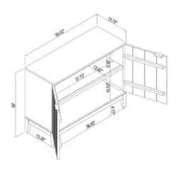 Thousand Oaks Wood Scalloped 2 Door Cabinet Brown - Threshold™ Designed With Studio McGee 10 Thousand Oaks Wood Scalloped 2 Door Cabinet Brown - Threshold™ Designed With Studio McGee -Beauty House GUEST d30afdbb 7d2d 42ce bb10 d47b620b3648