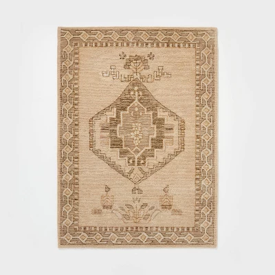 Hand Tufted Persian Style Rug Cream - Threshold™ Designed With Studio McGee 4 Hand Tufted Persian Style Rug Cream - Threshold™ Designed With Studio McGee - Image 4