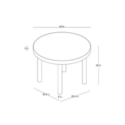 Northvale Round Wood Dining Table - Threshold™ Designed With Studio McGee -Beauty House GUEST d6a4b332 213c 4a65 807a feb3bf9b8317