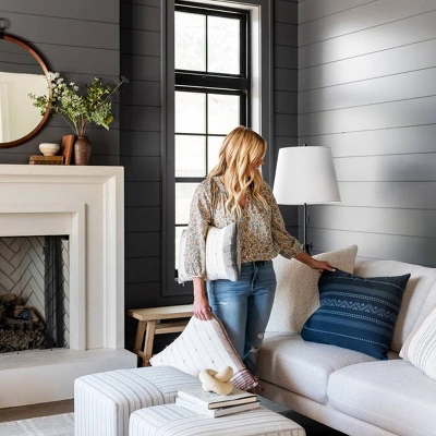 Thatcher Wood Bench - Threshold Designed With Studio McGee™ 9 Thatcher Wood Bench - Threshold Designed With Studio McGee™ - Image 9