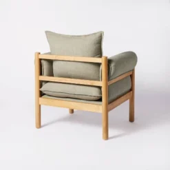 Arbon Wood Dowel Accent Chair With Cushion Arms - Threshold™ Designed With Studio McGee 8 Arbon Wood Dowel Accent Chair With Cushion Arms - Threshold™ Designed With Studio McGee -Beauty House GUEST d9150c7b aece 4f3c 8d87 90a428d31cc5