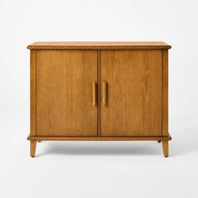 Azorella 2 Door Cabinet Oak Brown - Threshold™ Designed With Studio McGee 2 Azorella 2 Door Cabinet Oak Brown - Threshold™ Designed With Studio McGee - Image 2