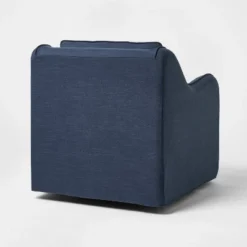 Slipcover Style Upholstered Swivel Accent Chair Blue - Threshold™ Designed With Studio McGee 7 Slipcover Style Upholstered Swivel Accent Chair Blue - Threshold™ Designed With Studio McGee -Beauty House GUEST ddfdc806 ea33 4291 912a bf6779bff16c