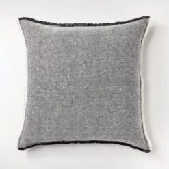Oversized Reversible Linen Square Throw Pillow With Frayed Edges - Threshold™ Designed With Studio McGee -Beauty House GUEST de4cc2ac c68b 431c aeb1 252a91c958ea