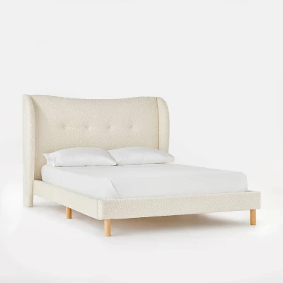 Kessler Bed In Cream Faux Shearling - Threshold™ Designed With Studio McGee 9 Kessler Bed In Cream Faux Shearling - Threshold™ Designed With Studio McGee - Image 9