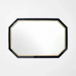 20"x30" Lacquer Resin Mirror - Threshold™ Designed With Studio McGee 5 20"x30" Lacquer Resin Mirror - Threshold™ Designed With Studio McGee -Beauty House GUEST e20da3e9 1e8b 4553 8e8c 1b7680bfdcfc