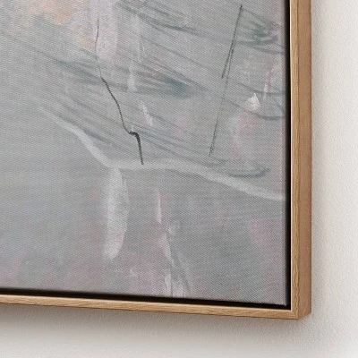 24" X 30" Natural Abstract Markings Framed Wall Art - Threshold™ Designed With Studio McGee 2 24" X 30" Natural Abstract Markings Framed Wall Art - Threshold™ Designed With Studio McGee - Image 2