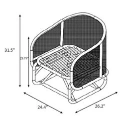 Rialto Woven Barrel Back Chair With Cushion - Threshold™ Designed With Studio McGee 9 Rialto Woven Barrel Back Chair With Cushion - Threshold™ Designed With Studio McGee -Beauty House GUEST e7a58e63 6ba0 4338 875a d6f5750dd233