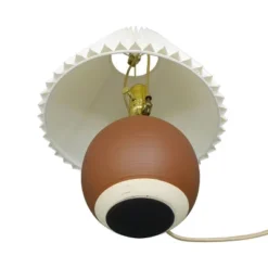 Oval Table Lamp With Pleated Shade (Includes LED Light Bulb) Red - Threshold™ Designed With Studio McGee 18 Oval Table Lamp With Pleated Shade (Includes LED Light Bulb) Red - Threshold™ Designed With Studio McGee -Beauty House GUEST e90ec3ad c080 47dd 8d10 8de186c583b9