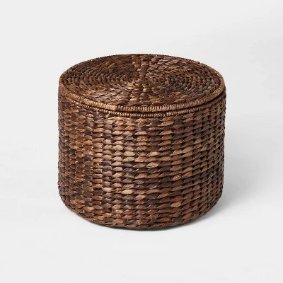 Woven Storage Ottoman Espresso - Threshold™ Designed With McGee 1 Woven Storage Ottoman Espresso - Threshold™ Designed With McGee