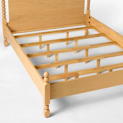 Modern Turned Wood Bed Brown - Threshold™ Designed With Studio McGee 5 Modern Turned Wood Bed Brown - Threshold™ Designed With Studio McGee - Image 5