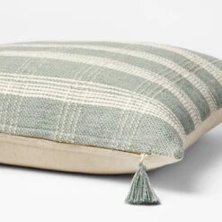 Woven Plaid Throw Pillow With Tassel Zipper - Threshold™ Designed With Studio McGee 6 Woven Plaid Throw Pillow With Tassel Zipper - Threshold™ Designed With Studio McGee -Beauty House GUEST f0347132 f80f 4dac 84d2 18214a07c267