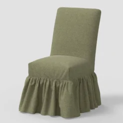 Ruffled Slipcover Dining Chair - Threshold™ Designed With Studio McGee -Beauty House GUEST f286bc12 5f21 462b bde7 7f506ccb663c