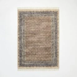 Persian Printed Paisley Style Rug Navy - Threshold™ Designed With Studio McGee™ -Beauty House GUEST f50d2252 b055 4817 8bb4 936b6ad8654e